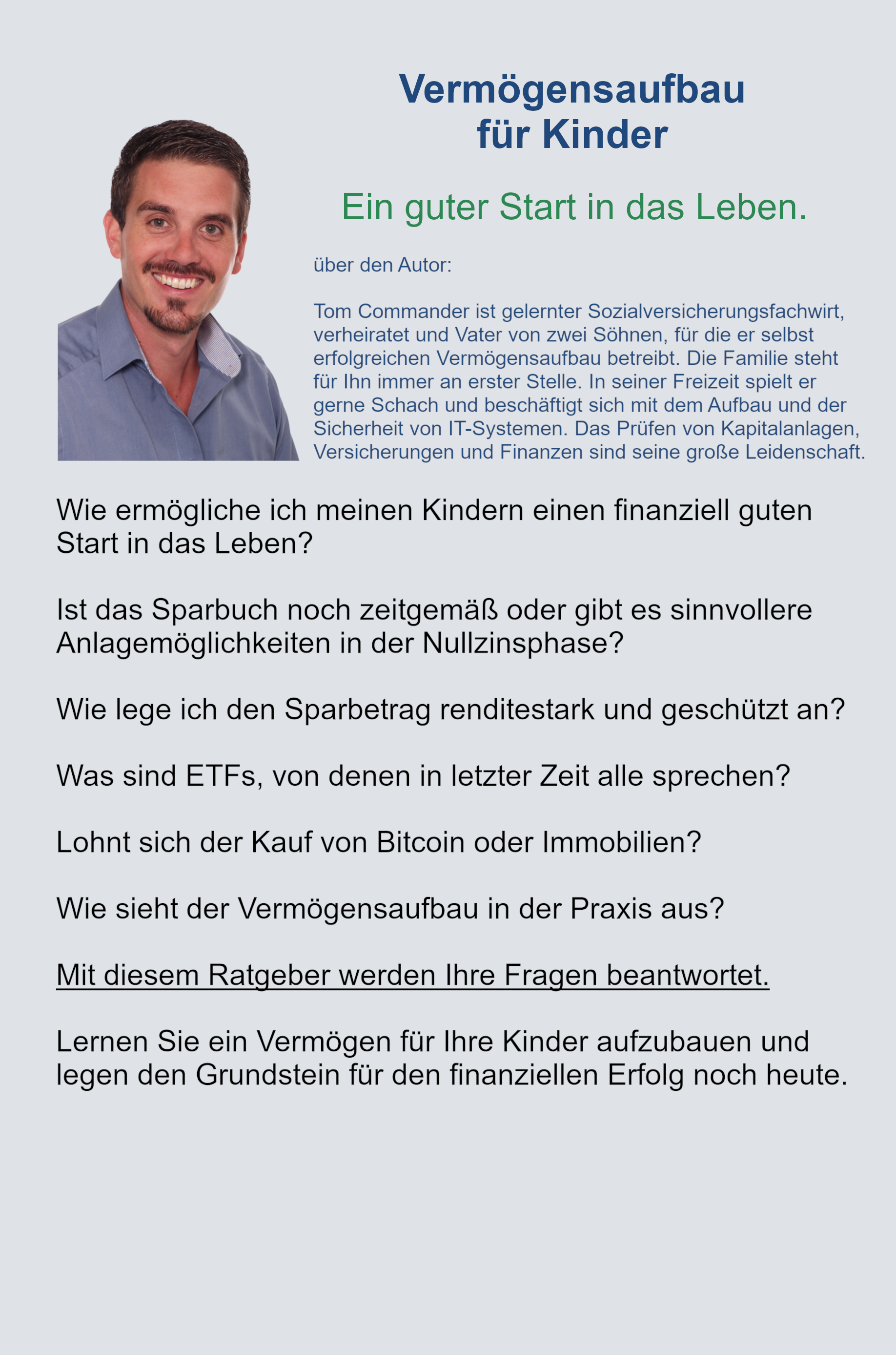 Vermögensaufbau für Kinder: Ein guter Start in das Leben., Bild 2